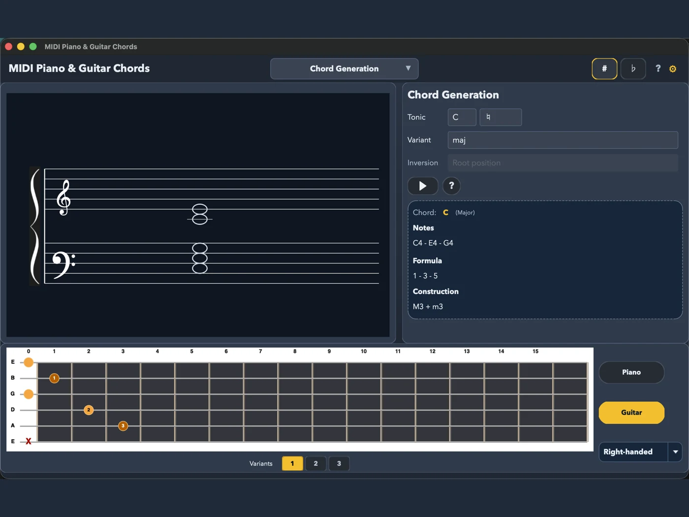 Guitar chords