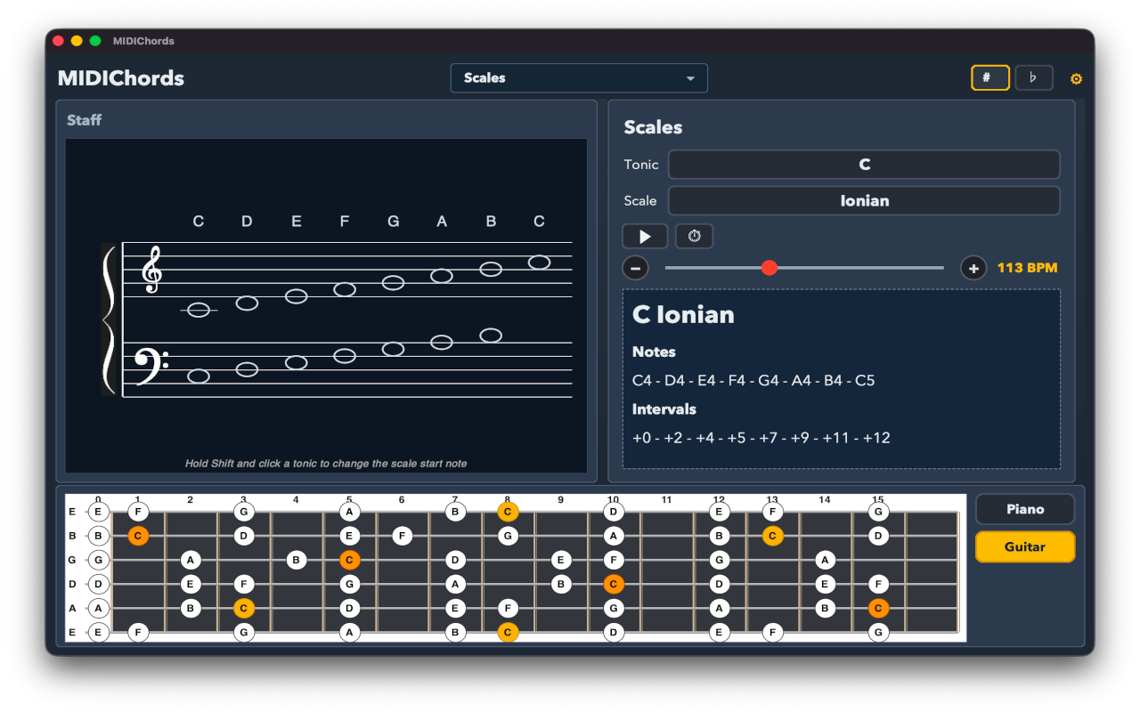 Guitar chords